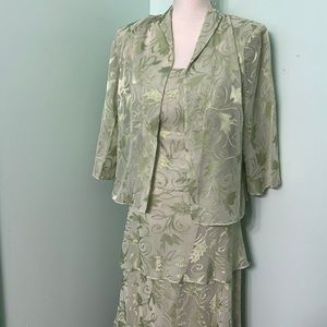 Karen Miller NY 2 piece formal dress with jacket
